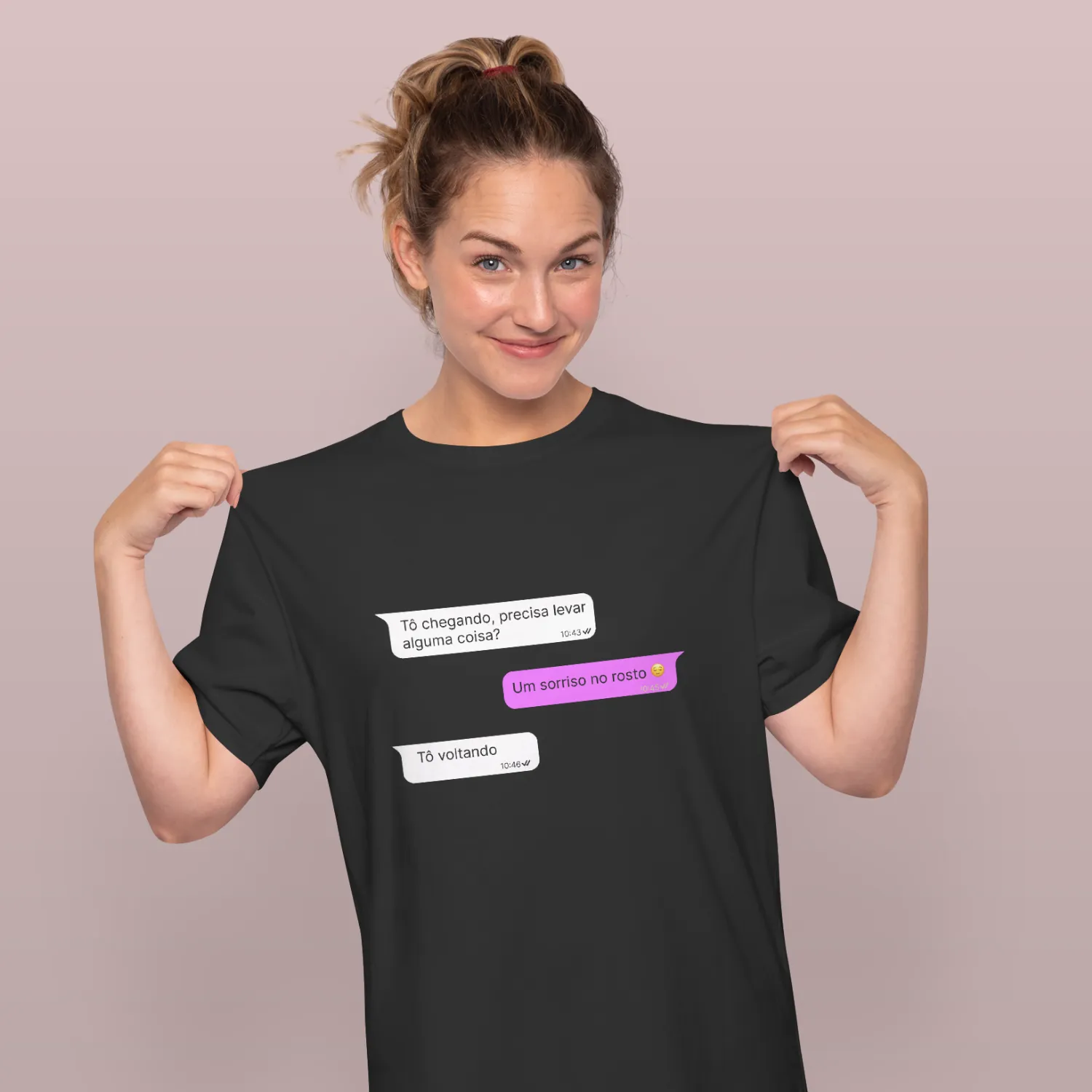 Imagem de Camiseta T-shirt Feminina Prime Piores Prints - Tô Voltando